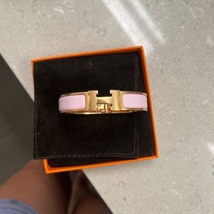 Hermès H clic bracelet
